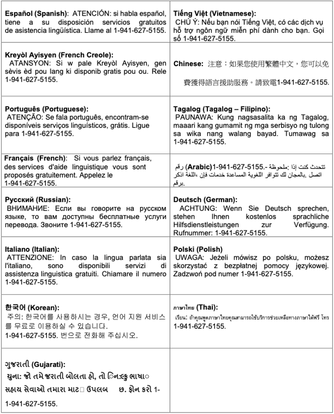 Language Table